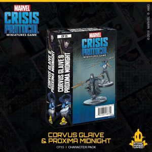 Atomic Mass Marvel Crisis Protocol  Marvel: Crisis Protocol Marvel Crisis Protocol: Corvus Glaive & Proxima Midnight - CP15 - 841333108755