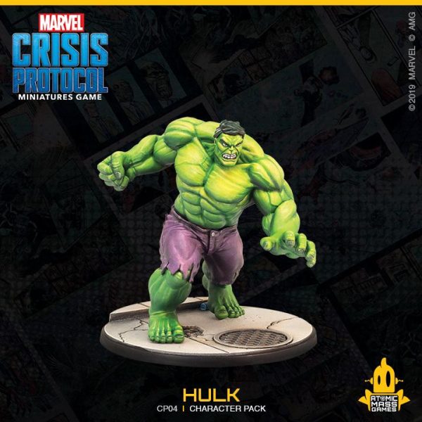 Atomic Mass Marvel Crisis Protocol  Marvel: Crisis Protocol Marvel Crisis Protocol: Hulk - CP04 - 841333108700