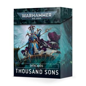 Games Workshop Warhammer 40,000  Thousand Sons Datacards: Thousand Sons (2021) - 60050102004 - 5011921134458