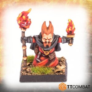 TTCombat   TTCombat Miniatures Halfling Fire Wizard - TTFHR-HLF-011 - 5060570139383