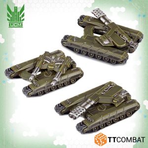TTCombat Dropzone Commander  UCM Land Vehicles Katana Light Tanks - TTDZR-UCM-009 - 5060880910757