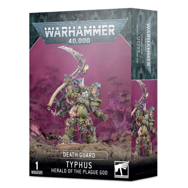 Games Workshop Warhammer 40,000  Death Guard Death Guard Typhus, Herald of the Plague God - 99120102126 - 5011921153558