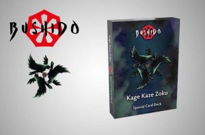 GCT Studios Bushido  Shadow Wind Kage Kaze Zoku Special Card Deck - GCTBRS012 - 700371924393