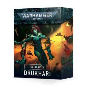 Games Workshop Warhammer 40,000  Drukhari Datacards: Drukhari - 60050112002 - 5011921140350