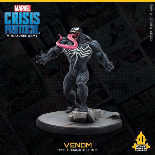 Atomic Mass Marvel Crisis Protocol  Marvel: Crisis Protocol Marvel Crisis Protocol: Venom - CP09 - 841333109301