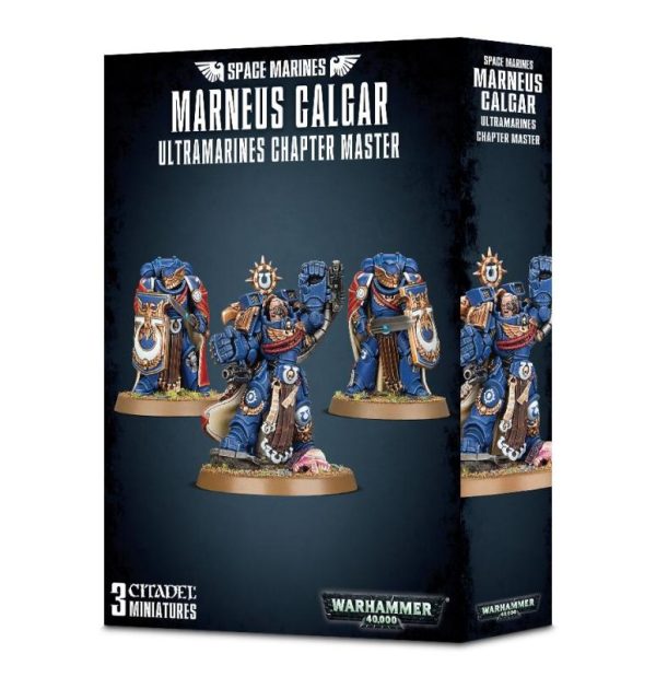 Games Workshop Warhammer 40,000  Ultramarines Marneus Calgar with Victrix Honour Guard - 99120101328 - 5011921142576