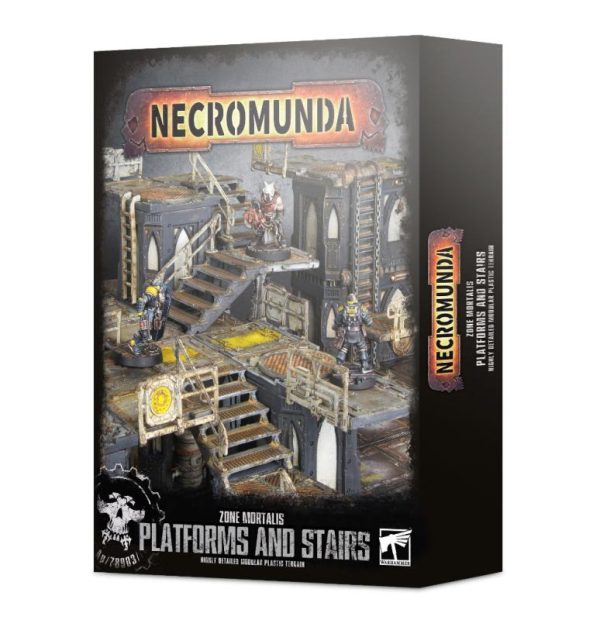 Games Workshop Necromunda  Necromunda Necromunda: Zone Mortalis Platforms & Stairs - 99120599015 - 5011921131419