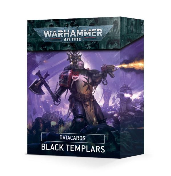 Games Workshop Warhammer 40,000  Black Templars Datacards: Black Templars - 60050101010 - 5011921172245