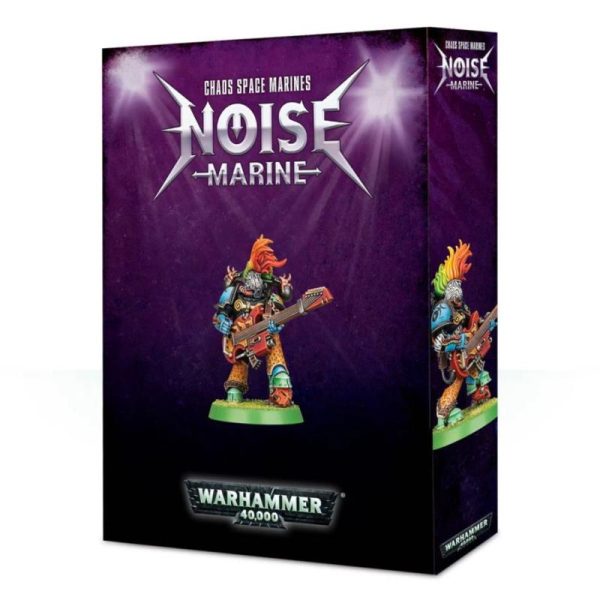Games Workshop Warhammer 40,000  Chaos Space Marines Chaos Noise Marine - 99120102086 - 5011921107865