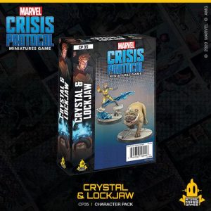Atomic Mass Marvel Crisis Protocol  Marvel: Crisis Protocol Marvel Crisis Protocol: Crystal & Lockjaw - CP35 - 841333109448