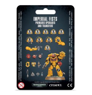 Games Workshop Warhammer 40,000  Imperial Fists Imperial Fists Primaris Upgrades & Transfers - 99070101075 - 5011921155170