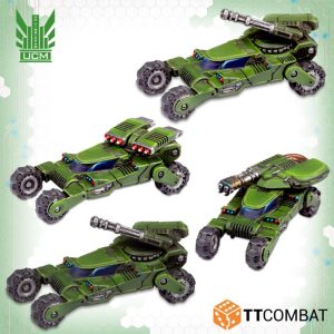 TTCombat Dropzone Commander  UCM Land Vehicles Wolverine Scout Buggies - TTDZR-UCM-012 - 5060880910788