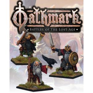 North Star Oathmark  Oathmark Dwarf King, Wizard & Musician - OAK101 - OAK101