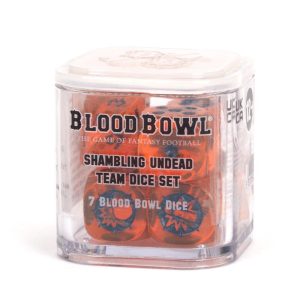 Games Workshop Blood Bowl  Games Workshop Dice Blood Bowl: Shambling Undead Dice Set - 99220907004 - 5011921159888