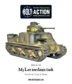 Warlord Games Bolt Action  United States of America (BA) M3 Lee Medium Tank - WGB-AI-124 - 5060200845707