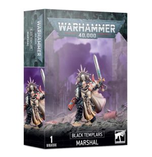 Games Workshop Warhammer 40,000  Black Templars Black Templars Marshal - 99120101368 - 5011921162888