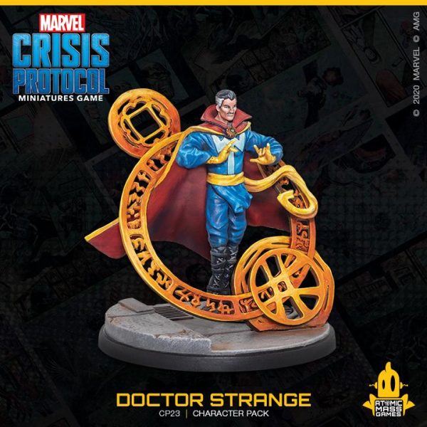 Atomic Mass Marvel Crisis Protocol  Marvel: Crisis Protocol Marvel Crisis Protocol: Doctor Strange & Wong Character Pack - CP23 - 841333108663