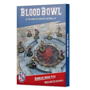 Games Workshop Blood Bowl  Blood Bowl Blood Bowl: Shambling Undead Pitch & Dugouts - 99220907005 - 5011921159895
