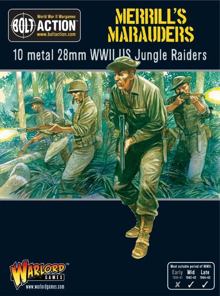 Warlord Games Bolt Action  United States of America (BA) Merrill's Marauders Squad - 402213103 - 5060393702405