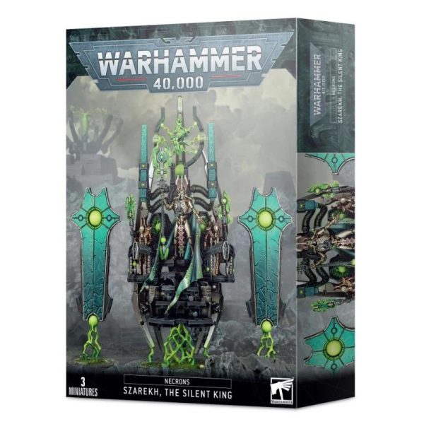 Games Workshop Warhammer 40,000  Necrons Necron Szarekh, The Silent King - 99120110047 - 5011921135189