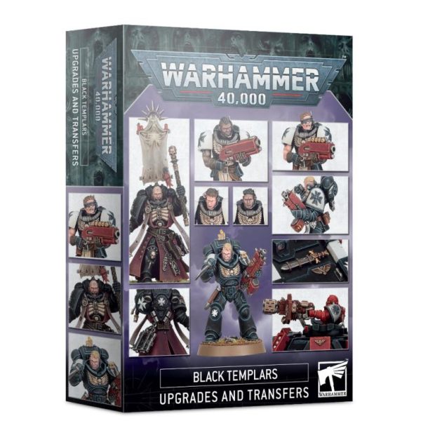 Games Workshop Warhammer 40,000  Black Templars Black Templars: Upgrades and Transfers - 99120101369 - 5011921162895