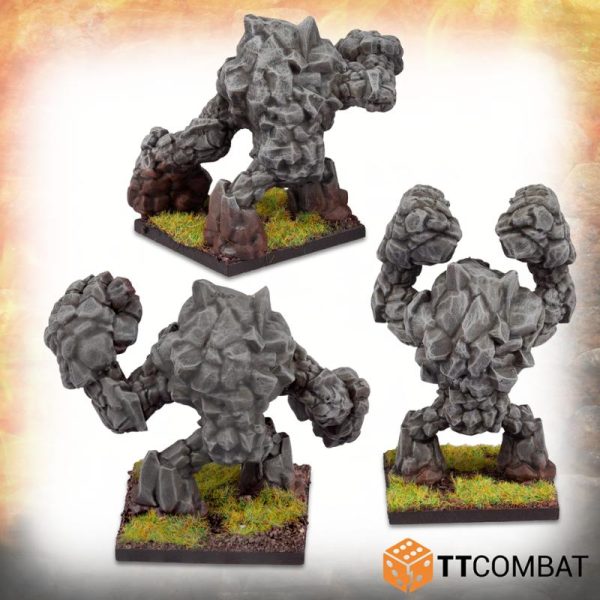 TTCombat   TTCombat Miniatures Rock Golems - TTFHR-MON-001 - 5060850172673