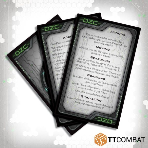 TTCombat Dropzone Commander  Dropzone Commander Essentials DZC Command Cards - TTDZX-ACC-002 - 5060570135279