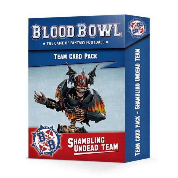 Games Workshop Blood Bowl  Blood Bowl Blood Bowl: Shambling Undead Team Cards - 60050907002 - 5011921158348