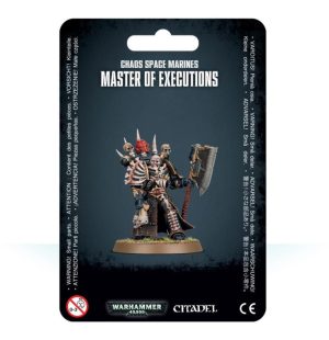 Games Workshop Warhammer 40,000  Chaos Space Marines Chaos Space Marines Master of Executions - 99070102024 - 5011921178070