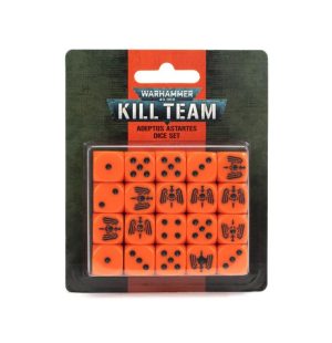 Games Workshop Kill Team  Kill Team Kill Team: Adeptus Astartes Dice Set - 99220101025 - 5011921162321