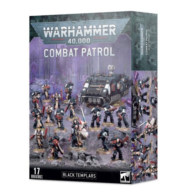Games Workshop Warhammer 40,000  Start Collecting! Warhammer 40000 Combat Patrol: Black Templars - 99120101365 - 5011921162826