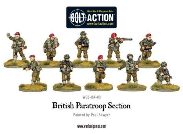 Warlord Games Bolt Action  Great Britain (BA) British Paratroop Section - 402211101 - 5060393701941