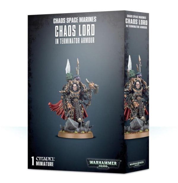 Games Workshop Warhammer 40,000  Chaos Space Marines Chaos Space Marine Terminator Lord - 99120102093 - 5011921111152