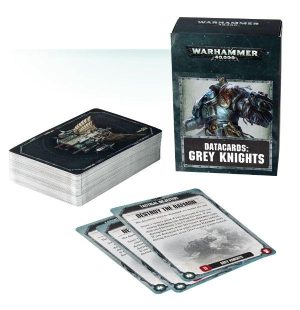 Games Workshop Warhammer 40,000  Grey Knights Datacards: Grey Knights (old) - 60220107002 - 5011921087006