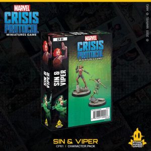 Atomic Mass Marvel Crisis Protocol  Marvel: Crisis Protocol Marvel Crisis Protocol: Sin & Viper - CP61 - 841333109943