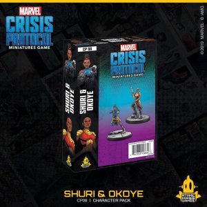 Atomic Mass Marvel Crisis Protocol  Marvel: Crisis Protocol Marvel Crisis Protocol: Shuri & Okoye - CP08 - 841333108656