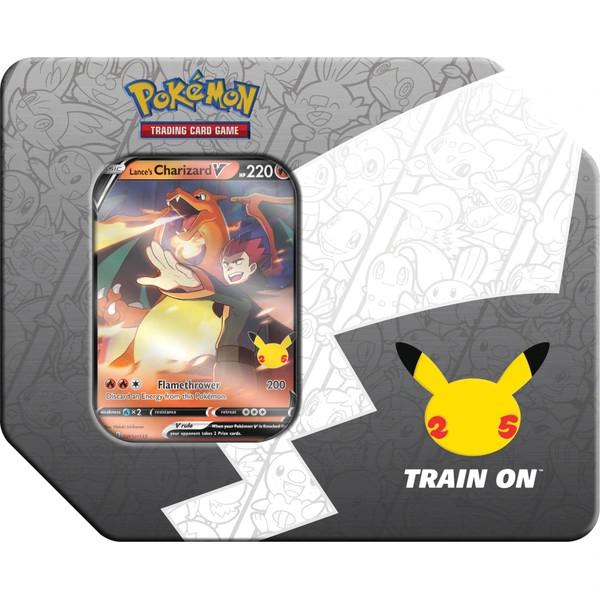 Pokemon Pokemon - Trading Card Game  Pokemon Pokemon TCG: Retail Exclusive 25th Anniv Tin (Big Tin) - POK80987 - 820650809873