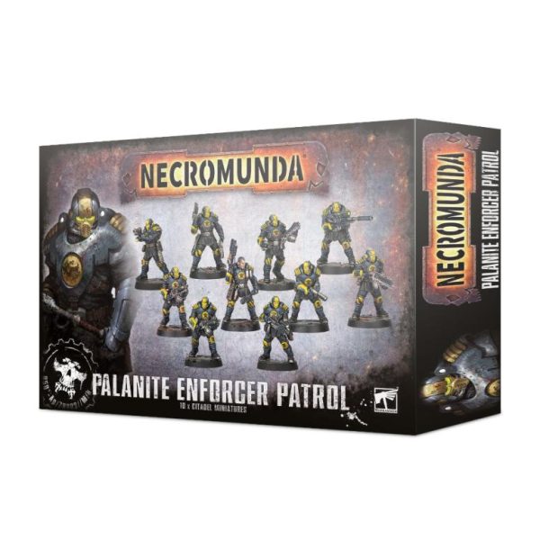 Games Workshop Necromunda  Necromunda Necromunda: Palanite Enforcer Patrol - 99120599011 - 5011921125418