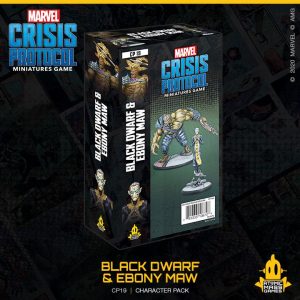 Atomic Mass Marvel Crisis Protocol  Marvel: Crisis Protocol Marvel Crisis Protocol: Black Dwarf and Ebony Maw - CP19 - 841333108748