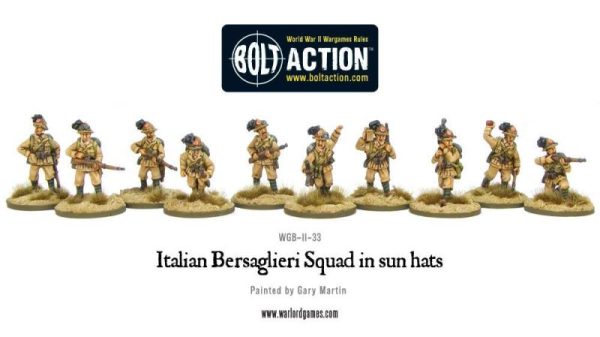 Warlord Games Bolt Action  Italy (BA) Italian Bersaglieri Infantry - WGB-II-01 - 5060200848449