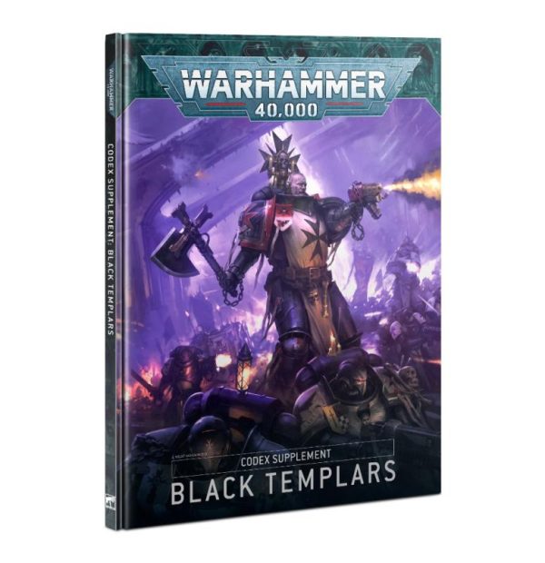 Games Workshop Warhammer 40,000  Black Templars Codex Supplement: Black Templars - 60030101053 - 9781839064494