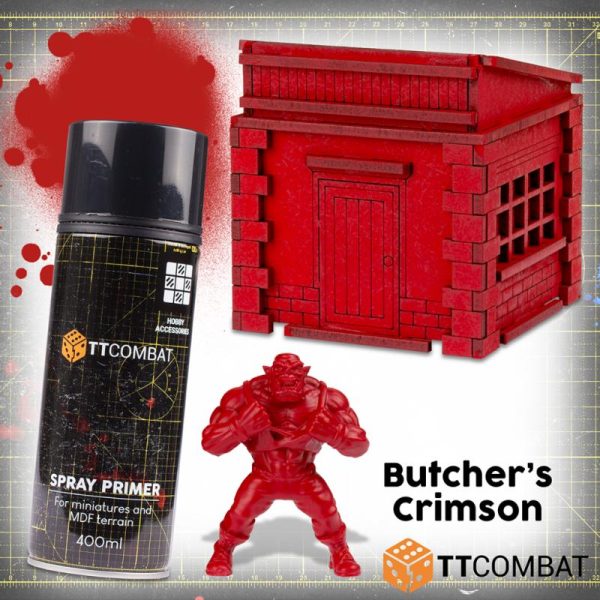 TTCombat   Spray Paint Butcher's Crimson Spray Paint - TTHS-032 -