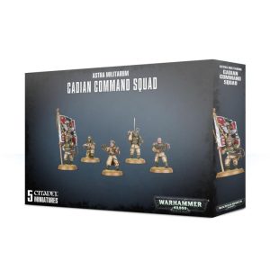 Games Workshop Warhammer 40,000  Astra Militarum Astra Militarum Cadian Command Squad - 99120105078 - 5011921113743