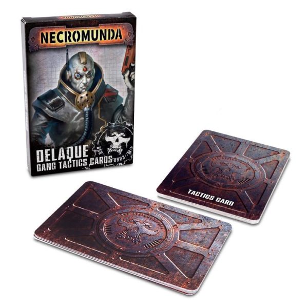 Games Workshop Necromunda  Necromunda Necromunda: Delaque Gang Tactics Cards - 60050599008 - 5011921132010