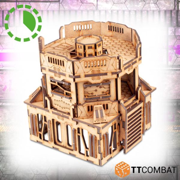 TTCombat   Sci Fi Gothic (28-32mm) Octo Pod Tower - TTSCW-SFU-070 - 5060880912829