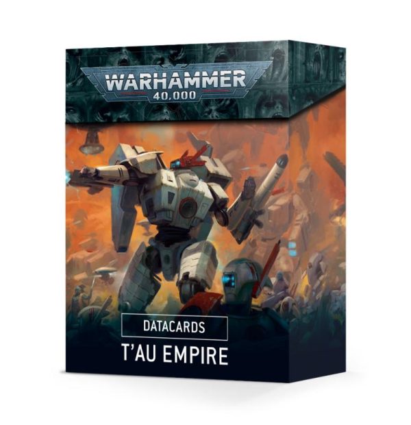 Games Workshop Warhammer 40,000  T'au Empire Datacards: T'au Empire (2022) - 60050113001 - 5011921174386