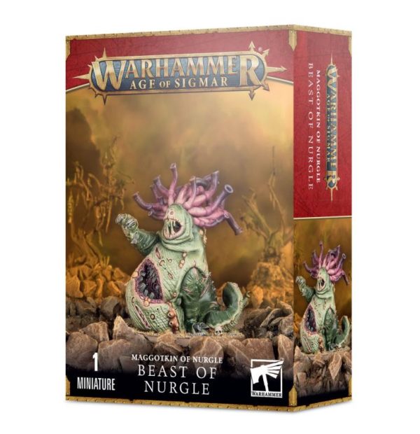 Games Workshop Warhammer 40,000 | Age of Sigmar  Maggotkin of Nurgle Beast of Nurgle - 99129915062 - 5011921092475