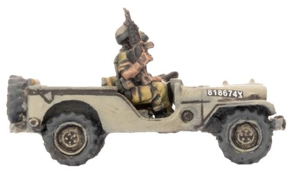 Battlefront Team Yankee  Middle East Israeli Recce Jeep Platoon - TIS121 - 9420020246232
