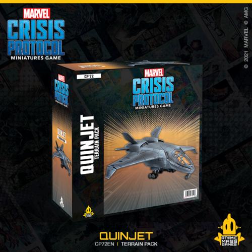 Atomic Mass Marvel Crisis Protocol  Marvel: Crisis Protocol Marvel Crisis Protocol: Quinjet Terrain Pack - CP72 -