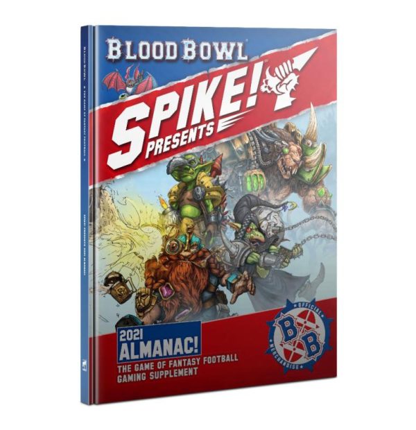 Games Workshop Blood Bowl  Blood Bowl Blood Bowl: Spike! Almanac 2021 - 60040999025 - 9781839064951